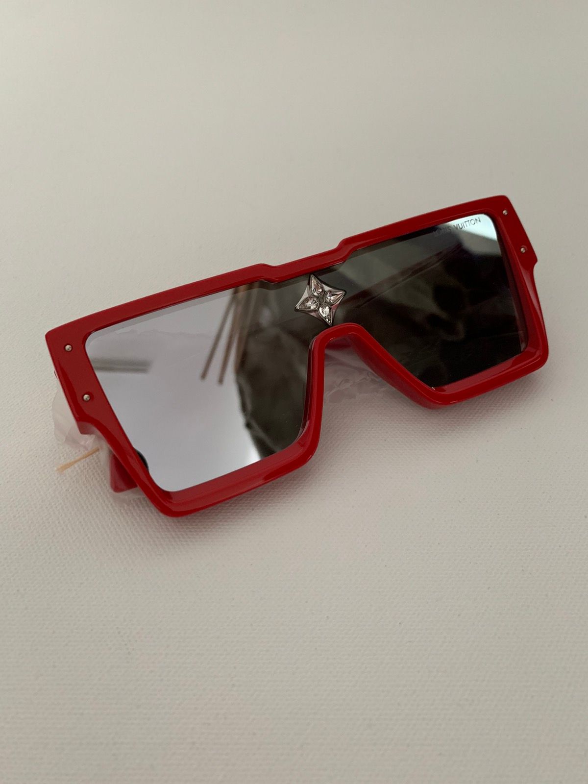 Louis Vuitton Cyclone Shield Sunglasses - Red Sunglasses, Accessories -  LOU476329