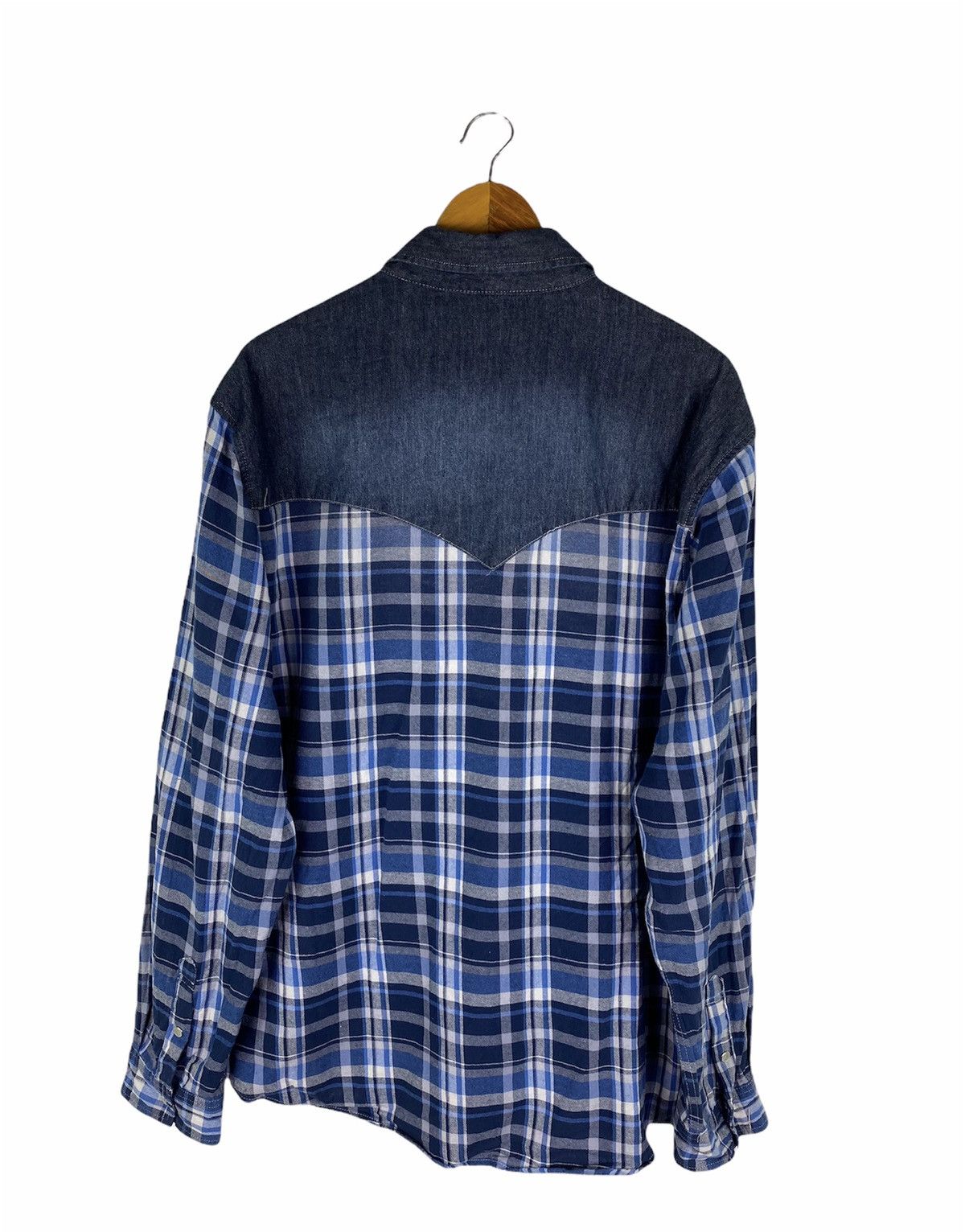 Japanese Brand 🔥DHL SHIPPING🔥WESTERN SNAP BUTTON SHIRT Size US XXL / EU 58 / 5 - 2 Thumbnail