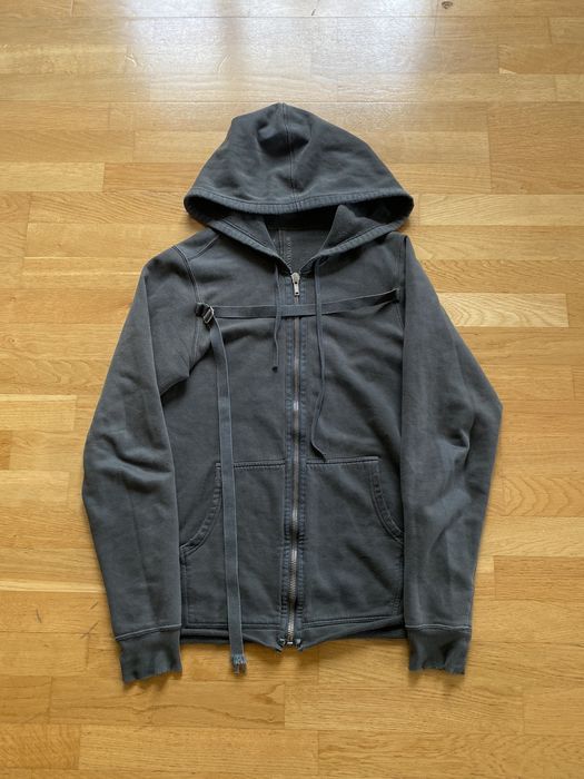 Rick Owens Drkshdw Rick owens bondage zipup hoodie | Grailed