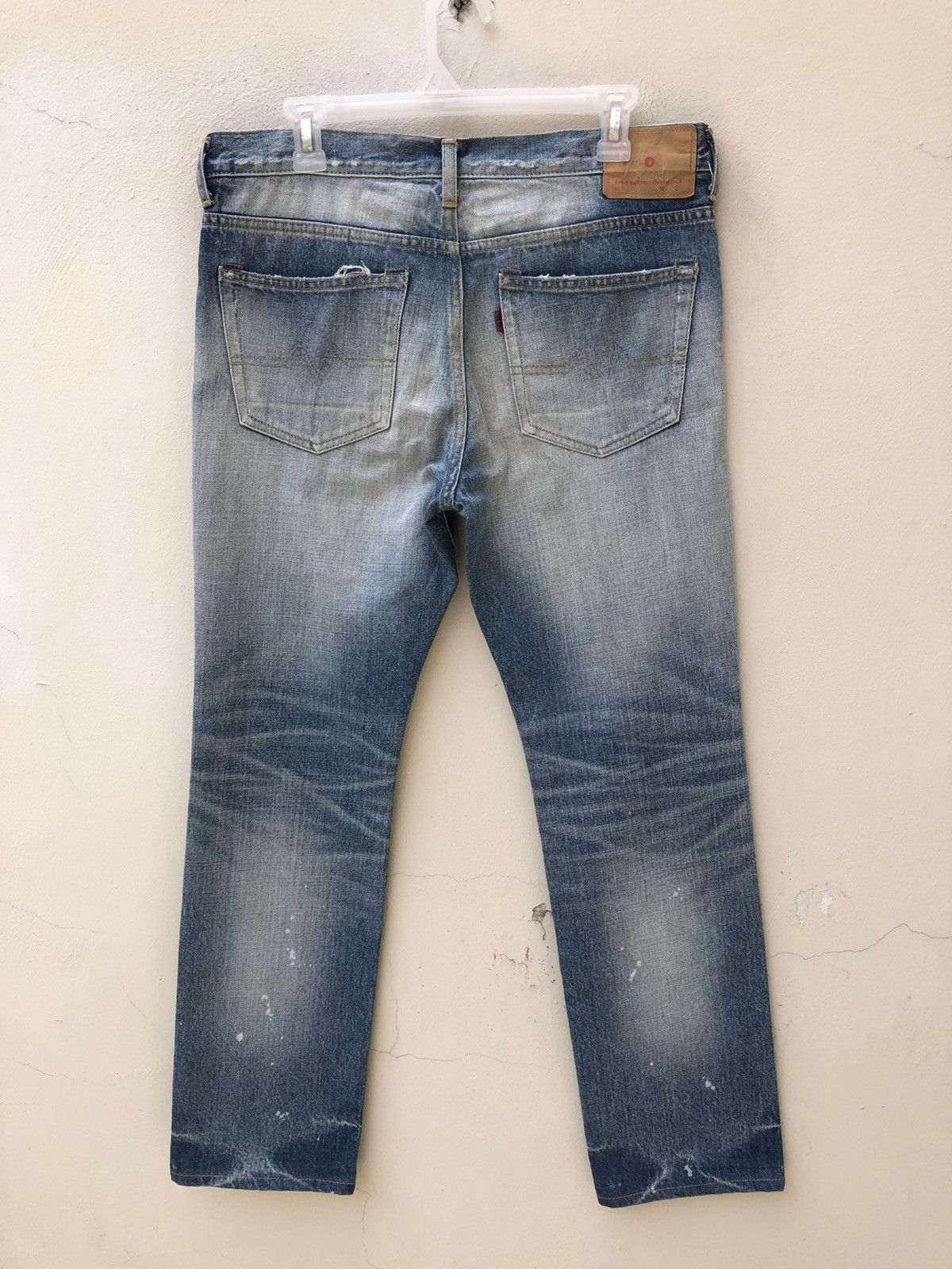 Markaware MarkaWare Japan Rips Distressed Painter Slim Denim Jeans Size US 32 / EU 48 - 11 Thumbnail