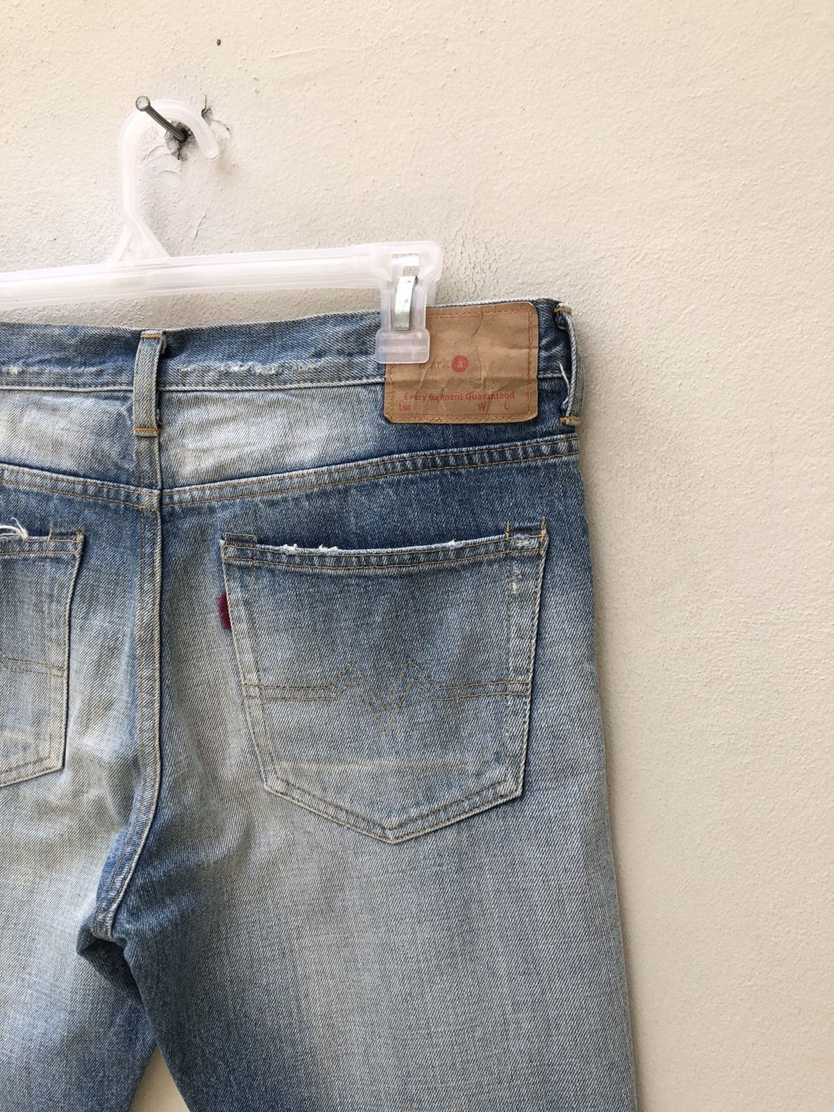 Markaware MarkaWare Japan Rips Distressed Painter Slim Denim Jeans Size US 32 / EU 48 - 16 Thumbnail