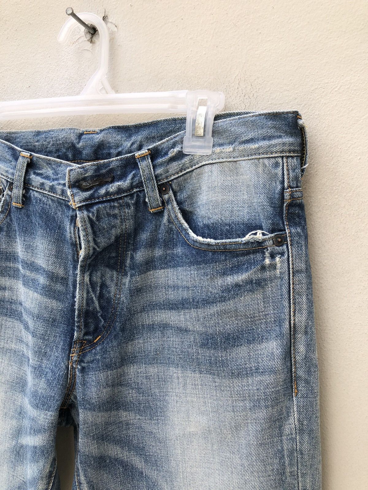 Markaware MarkaWare Japan Rips Distressed Painter Slim Denim Jeans Size US 32 / EU 48 - 7 Thumbnail