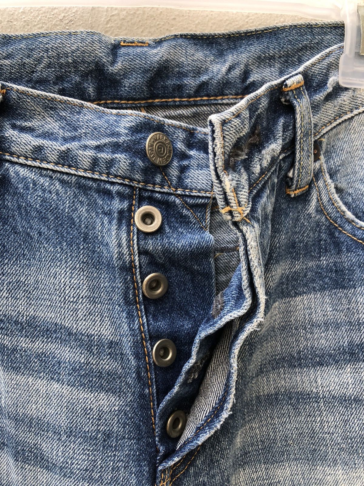 Markaware MarkaWare Japan Rips Distressed Painter Slim Denim Jeans Size US 32 / EU 48 - 3 Thumbnail