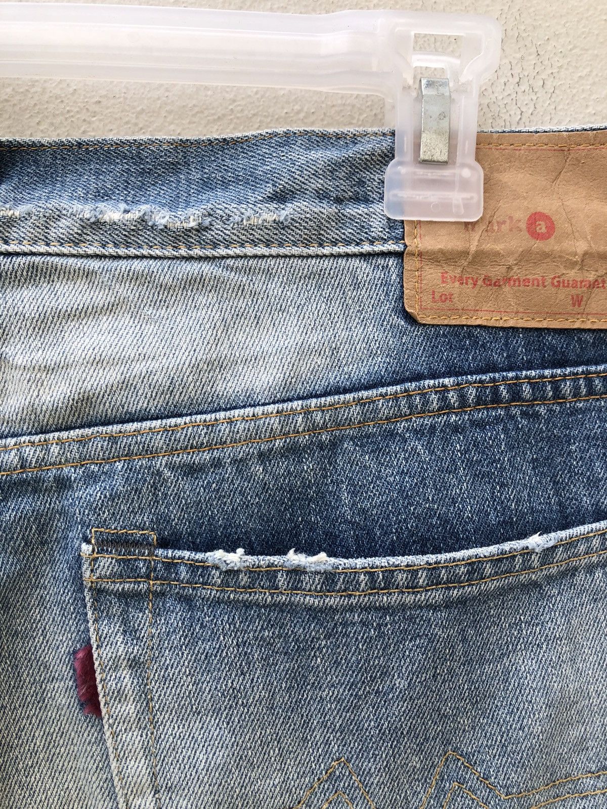 Markaware MarkaWare Japan Rips Distressed Painter Slim Denim Jeans Size US 32 / EU 48 - 17 Thumbnail