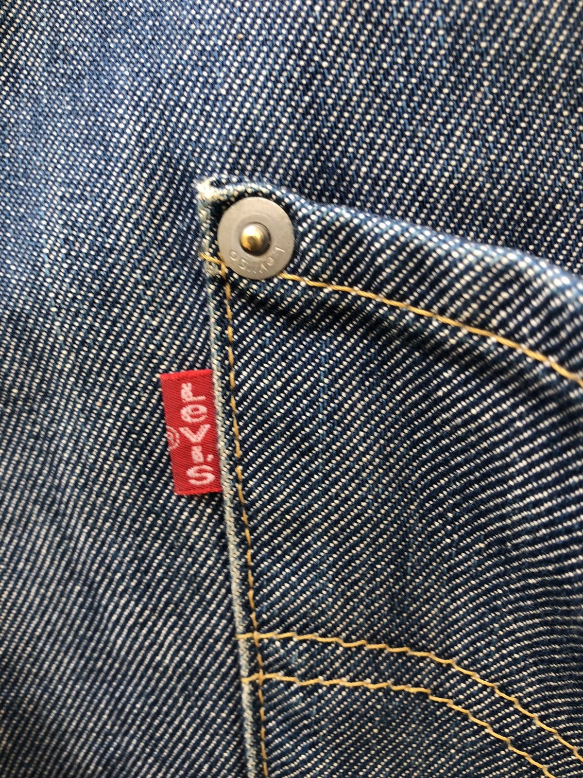 Levi's 2000 Levi’s Engineered Japan Buckle Back Loose Denim Jeans Size US 30 / EU 46 - 20 Thumbnail