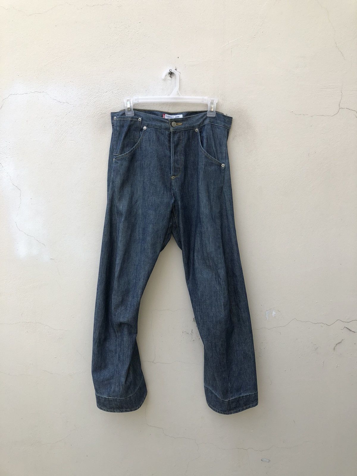 Levi's 2000 Levi’s Engineered Japan Buckle Back Loose Denim Jeans Size US 30 / EU 46 - 2 Thumbnail