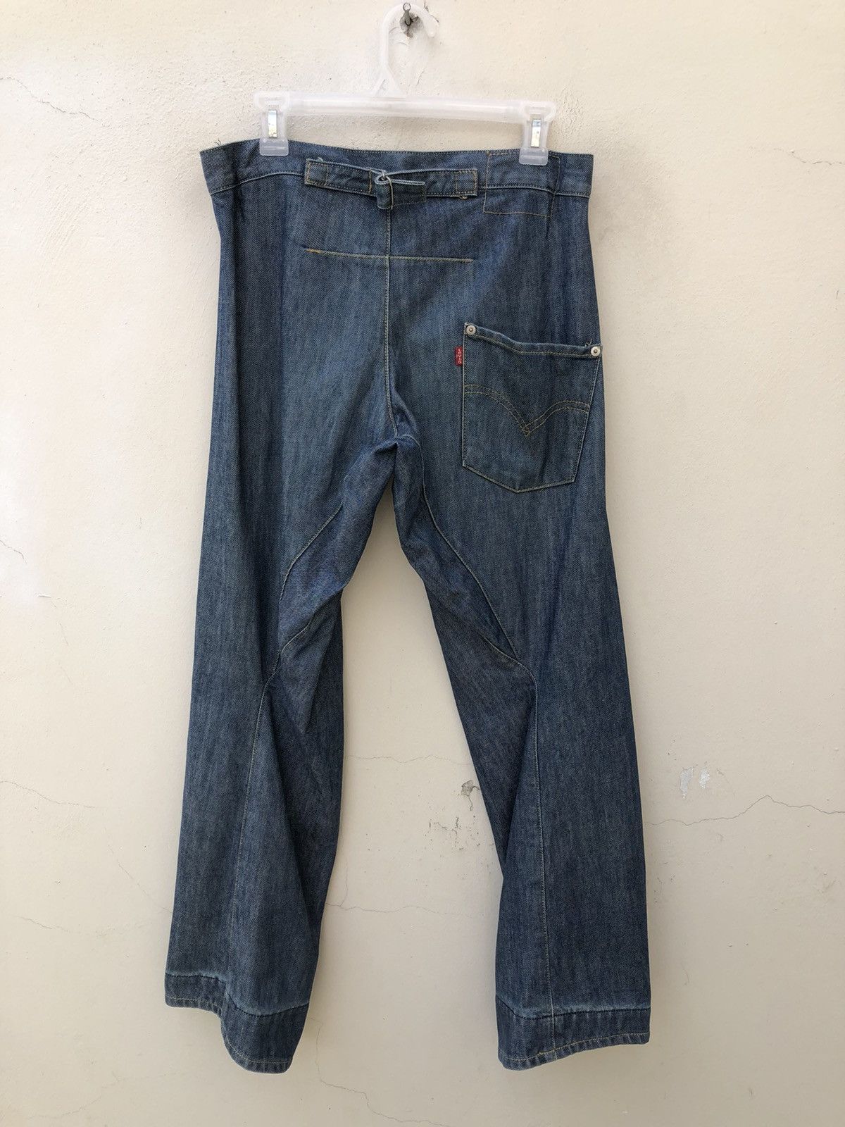 Levi's 2000 Levi’s Engineered Japan Buckle Back Loose Denim Jeans Size US 30 / EU 46 - 13 Thumbnail