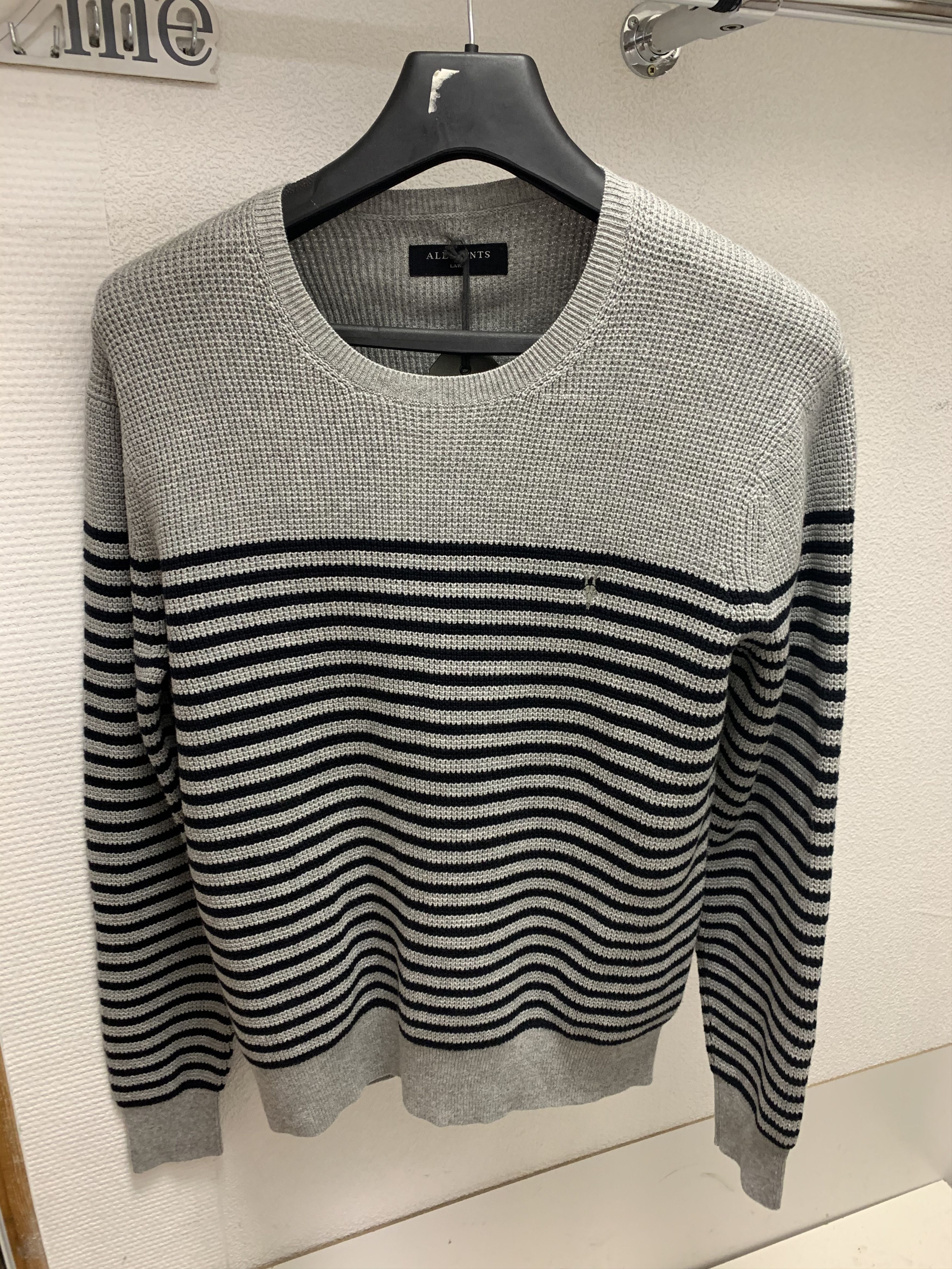 Allsaints Allsaints stripped sweater L sz new with tags Size US L / EU 52-54 / 3 - 1 Thumbnail