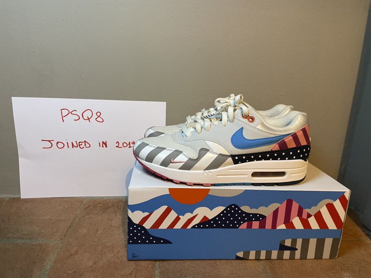 Air max 1 hot sale parra box