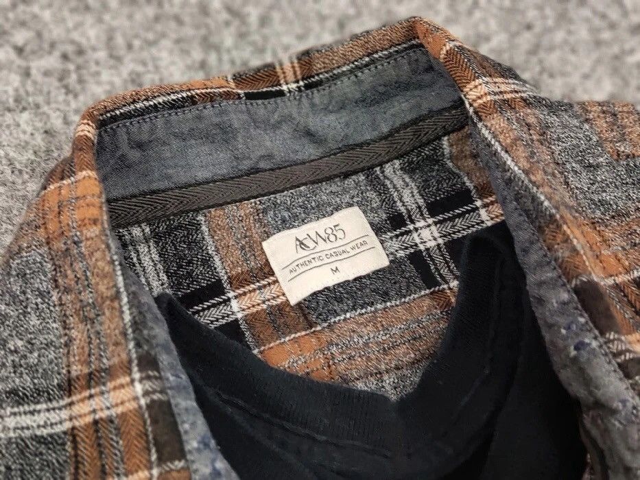 Flannel Vintage Flannel Shirt Travis Scott Style Size US M / EU 48-50 / 2 - 12 Thumbnail