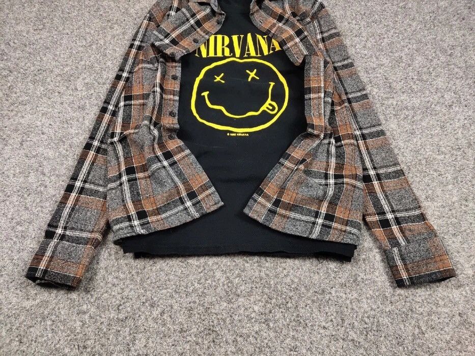 Flannel Vintage Flannel Shirt Travis Scott Style Size US M / EU 48-50 / 2 - 5 Thumbnail