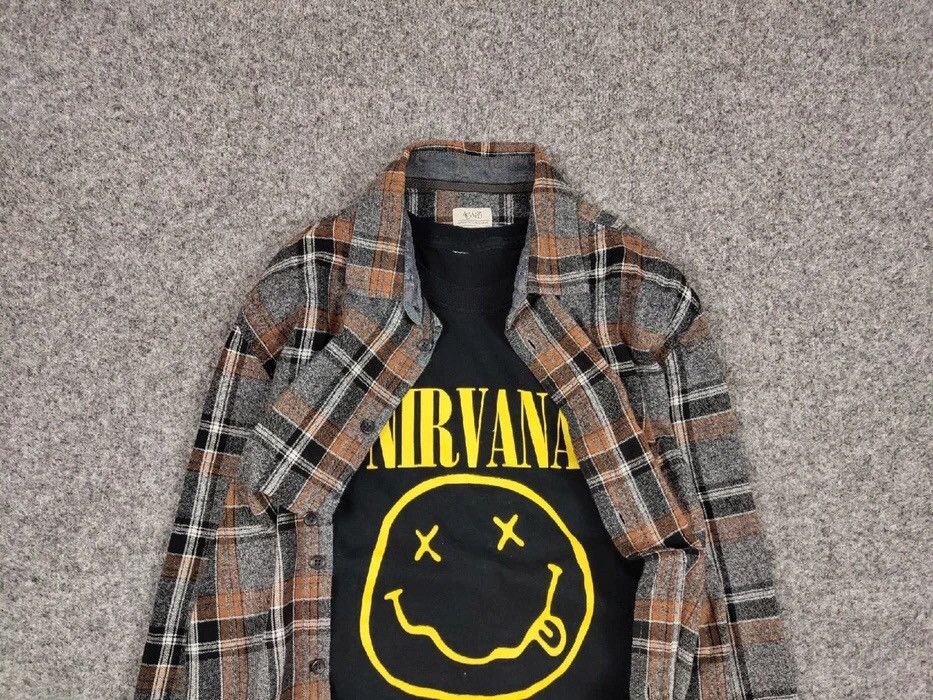 Flannel Vintage Flannel Shirt Travis Scott Style Size US M / EU 48-50 / 2 - 4 Thumbnail