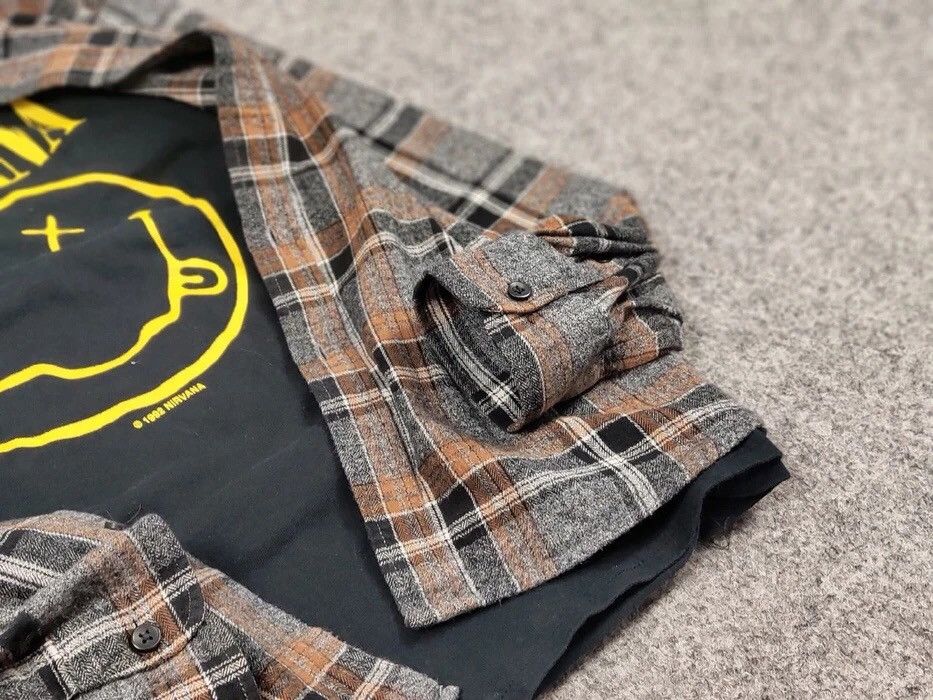 Flannel Vintage Flannel Shirt Travis Scott Style Size US M / EU 48-50 / 2 - 10 Thumbnail