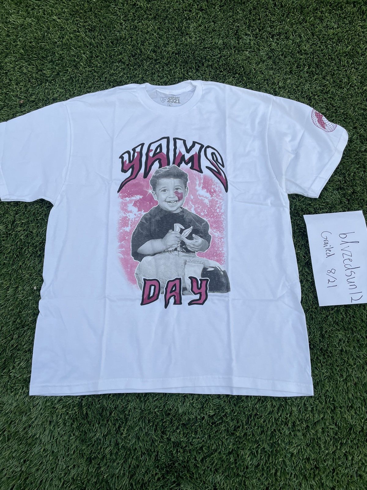 Vlone ASAP Yams Day 2021 Baby Yams Tee XL Grailed