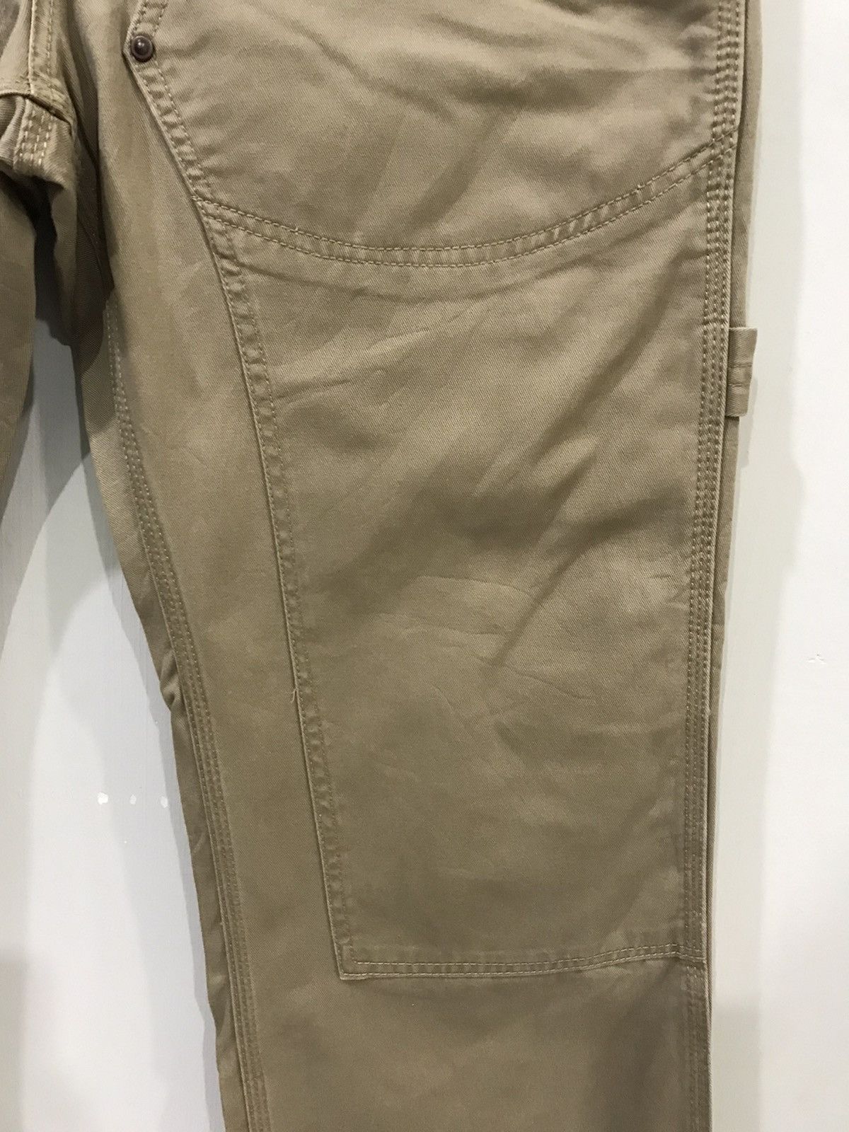 Designer KURASAFUKU Japanese Workwear Double Knee Carpenter Pant Size US 35 - 4 Thumbnail
