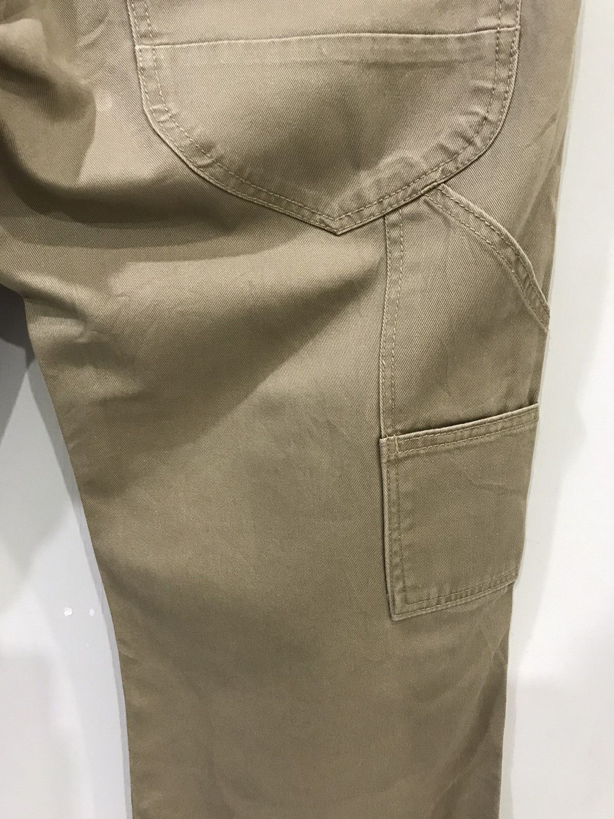 Designer KURASAFUKU Japanese Workwear Double Knee Carpenter Pant Size US 35 - 13 Thumbnail