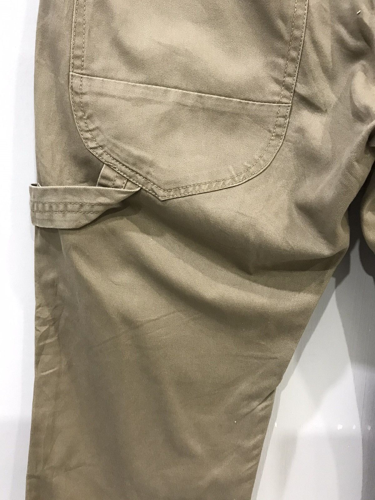 Designer KURASAFUKU Japanese Workwear Double Knee Carpenter Pant Size US 35 - 14 Thumbnail