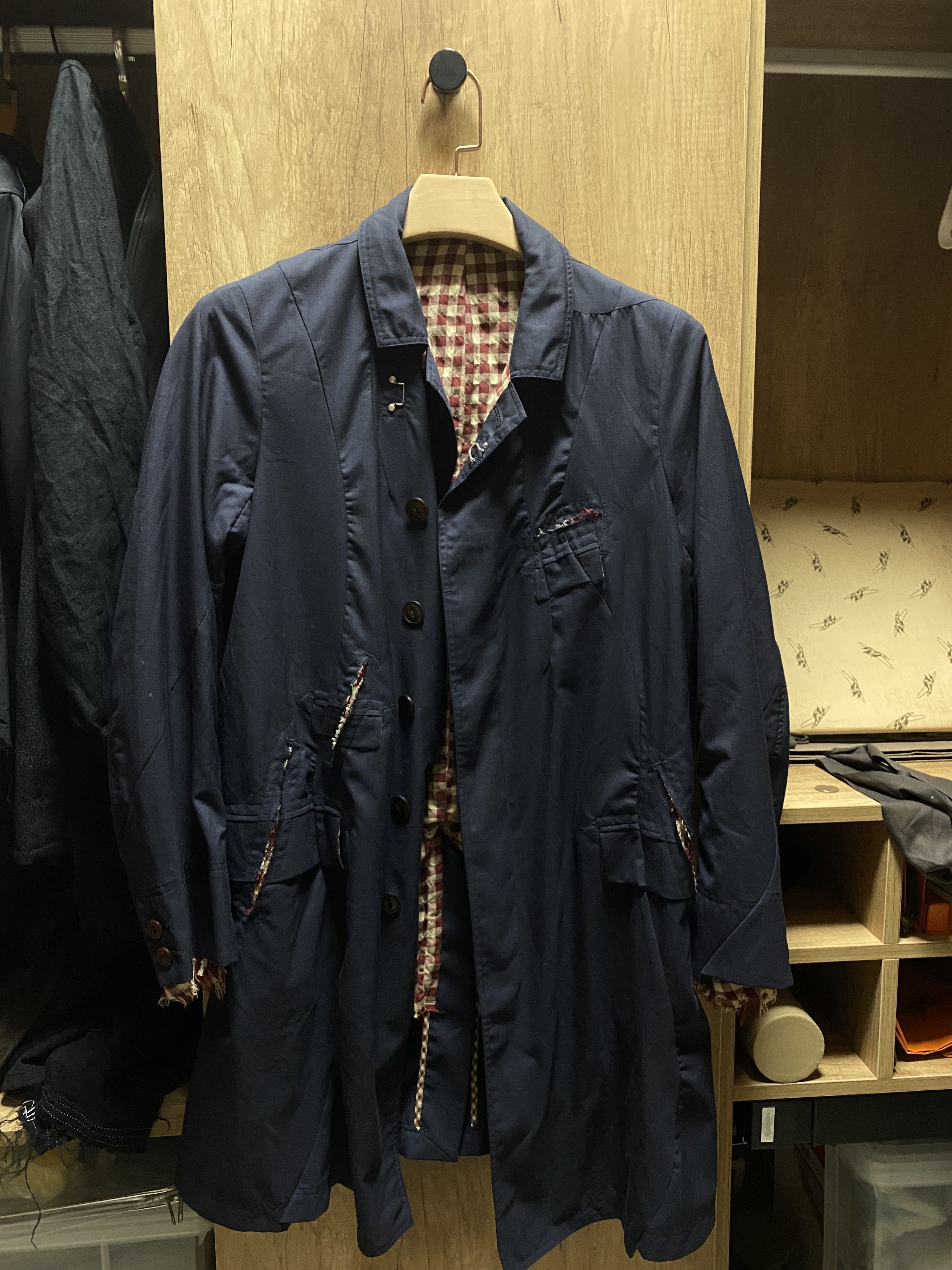 Takahiromiyashita The Soloist. SS13 'Remake' Mac Coat Size US S / EU 44-46 / 1 - 5 Thumbnail