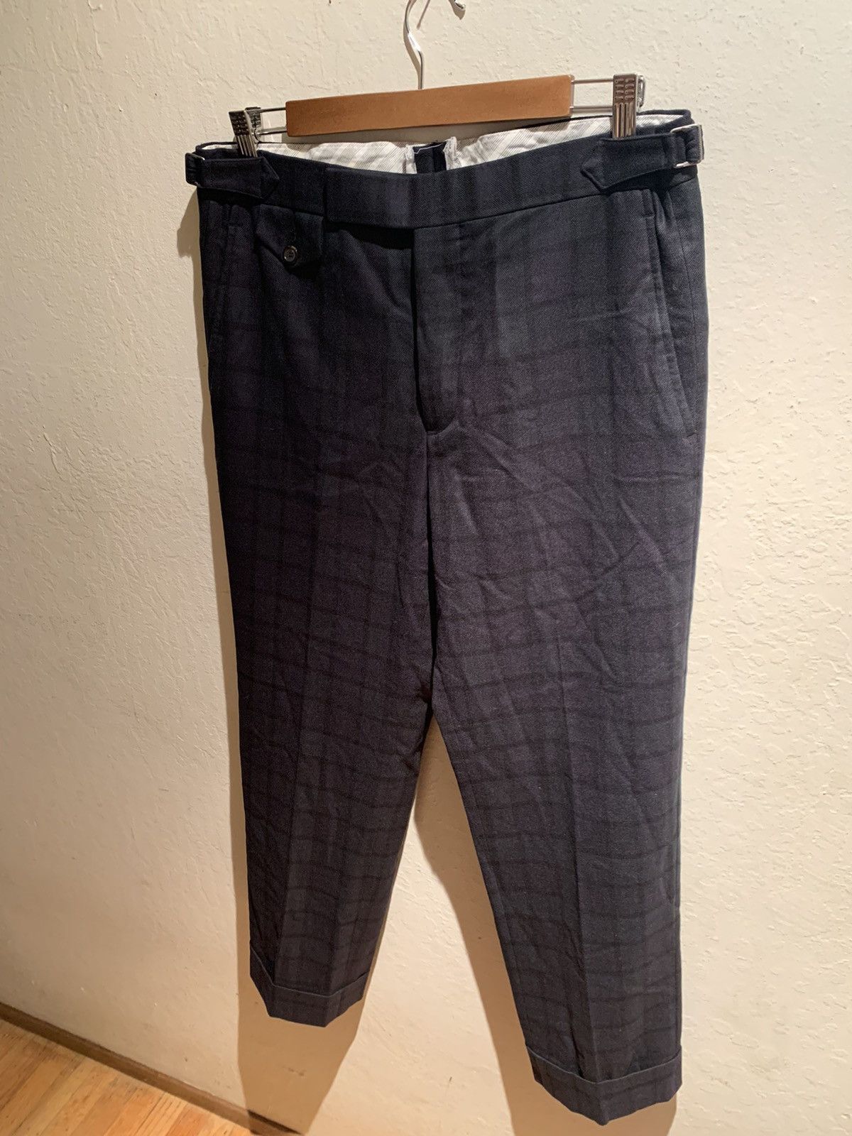 Brooks Brothers *RARE* New Thom Browne x Brooks Brothers Wool/Cashmere Pants Size 34R - 3 Thumbnail