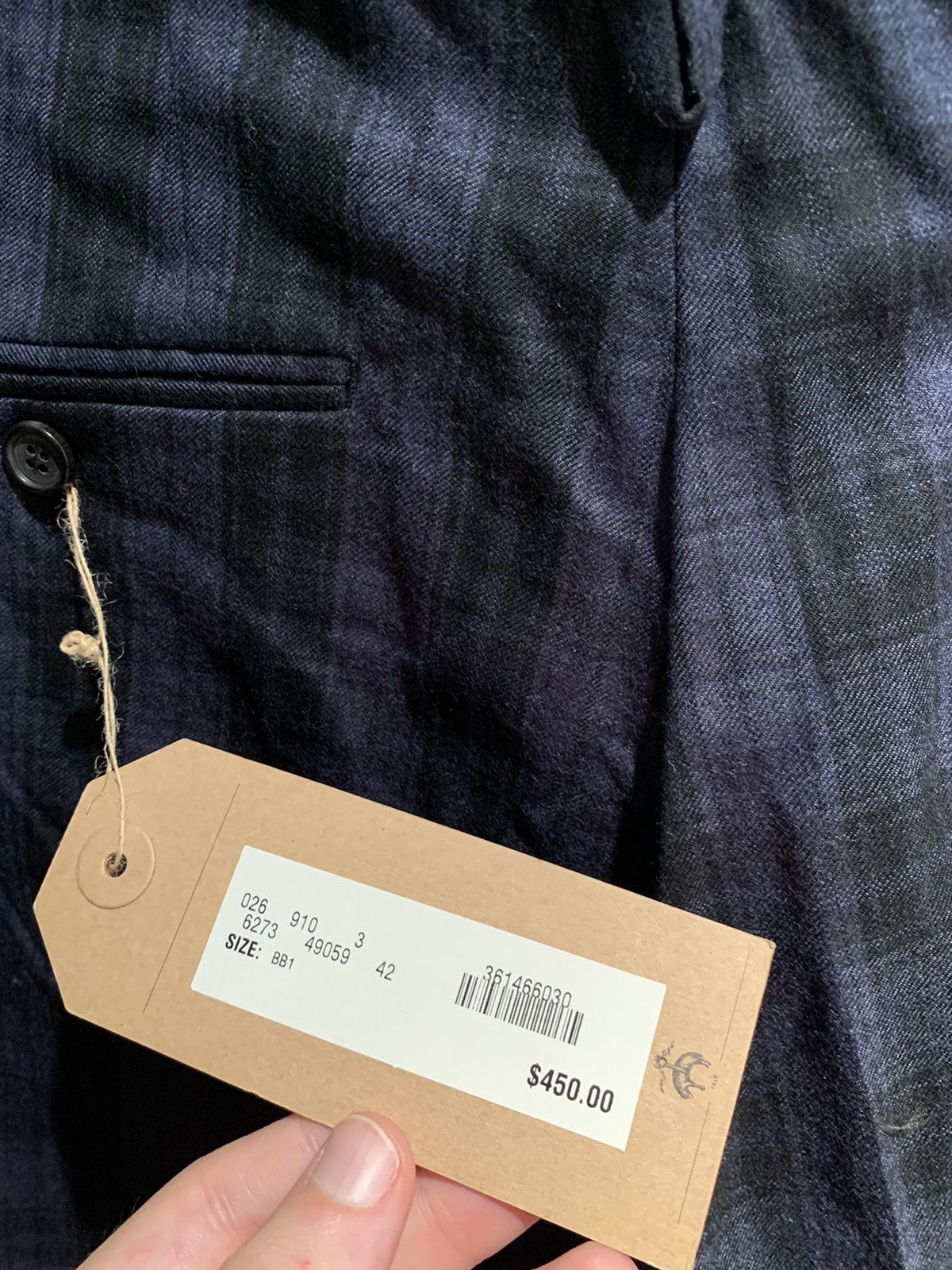 Brooks Brothers × Brooks Brothers Black Fleece × Thom Browne *RARE* New Thom Browne x Brooks Brothers Wool Pants - 32 Size US 32 / EU 48 - 7 Thumbnail