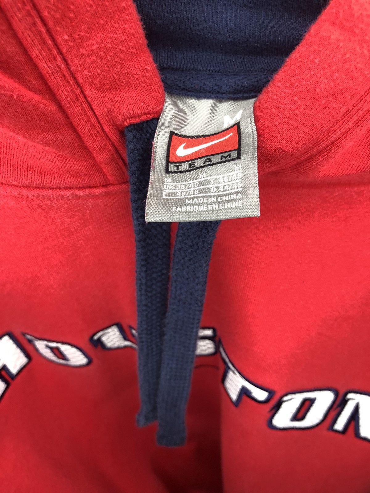 Nike Vintage Y2k Nike University of Houston Center Swoosh Hoodie Size US M / EU 48-50 / 2 - 3 Thumbnail