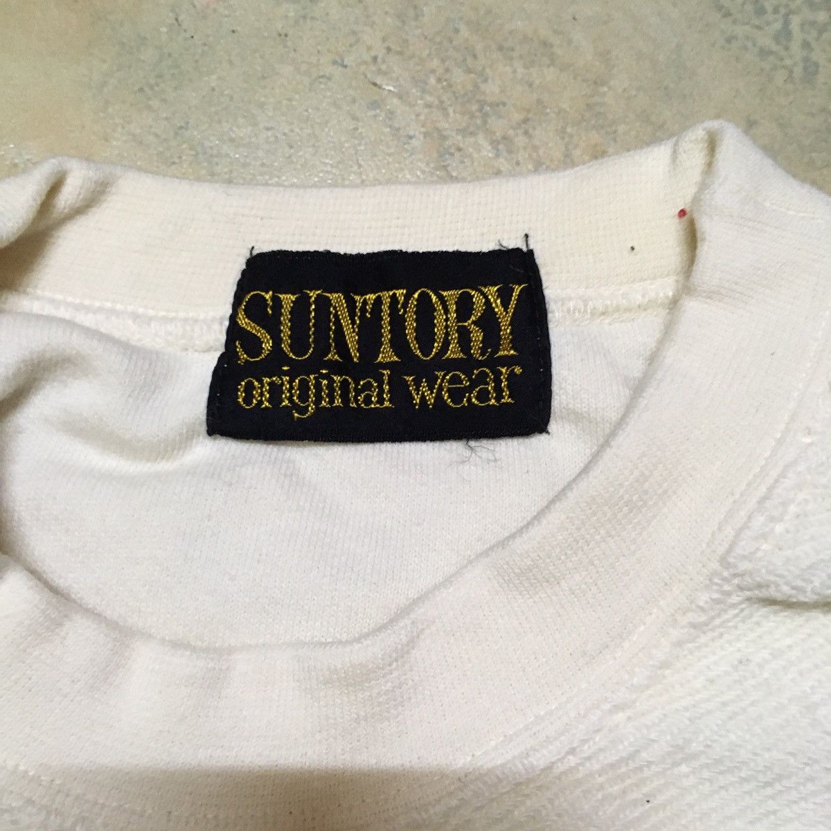 Vintage Suntory Original Wear Sweatshirt
