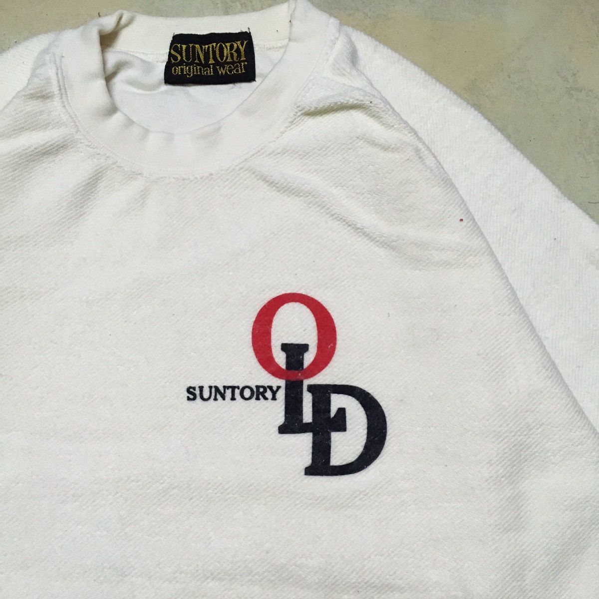 Vintage Suntory Original Wear Sweatshirt