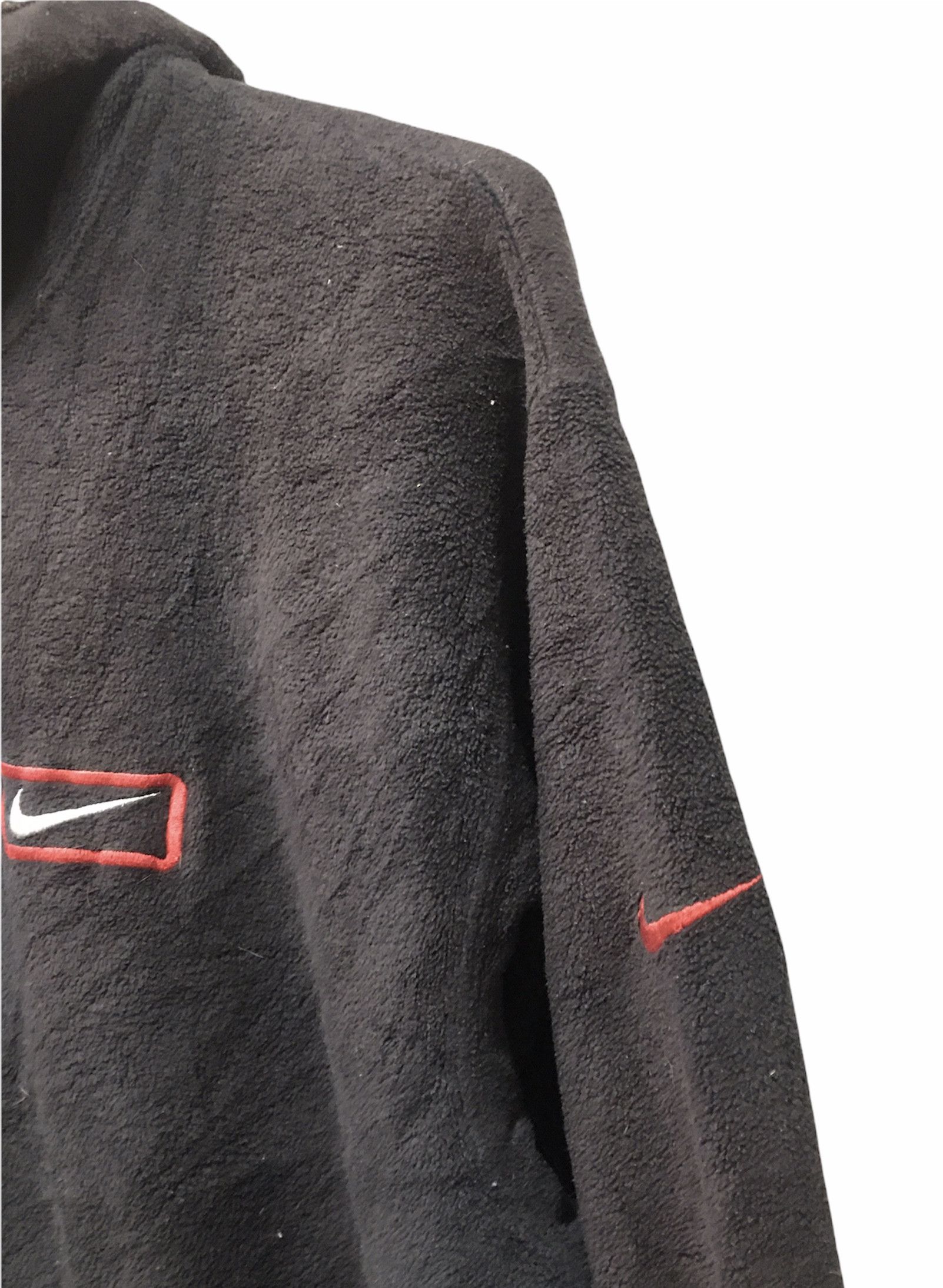 Nike × Vintage Vintage 90s Nike hoodie Spell out Embroidered Logo Size US M / EU 48-50 / 2 - 3 Thumbnail