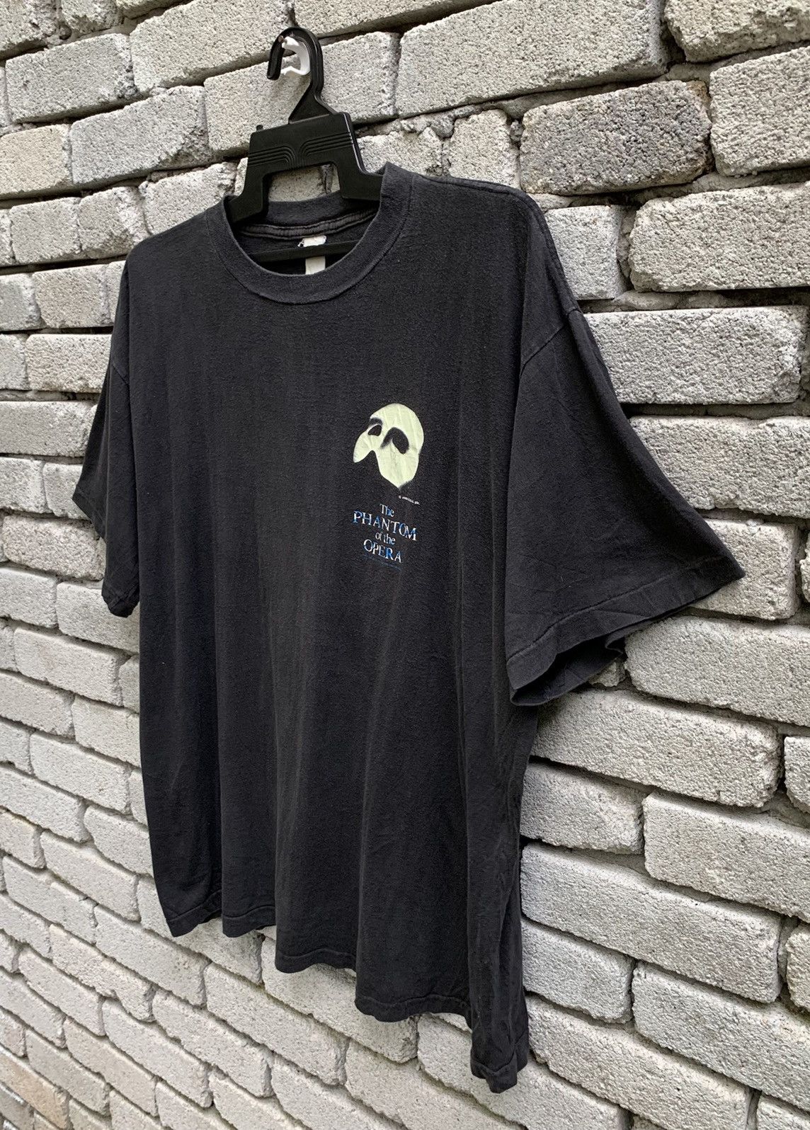 Vintage Vintage 80s Phantom Of Opera T Shirt Size US XL / EU 56 / 4 - 4 Thumbnail