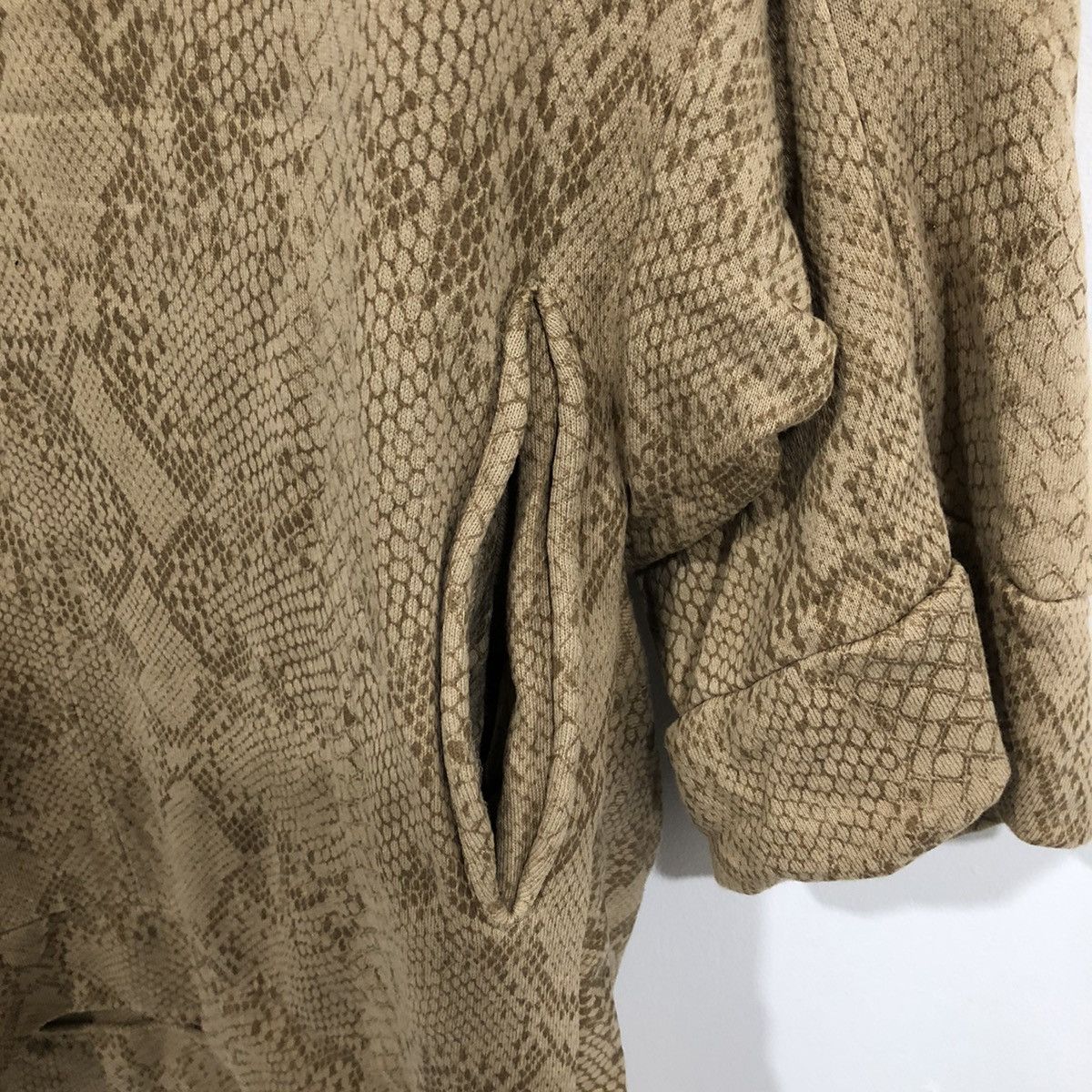 Limi Feu Snakeskin Oversized Sweatshirt Size US XXL / EU 58 / 5 - 6 Thumbnail