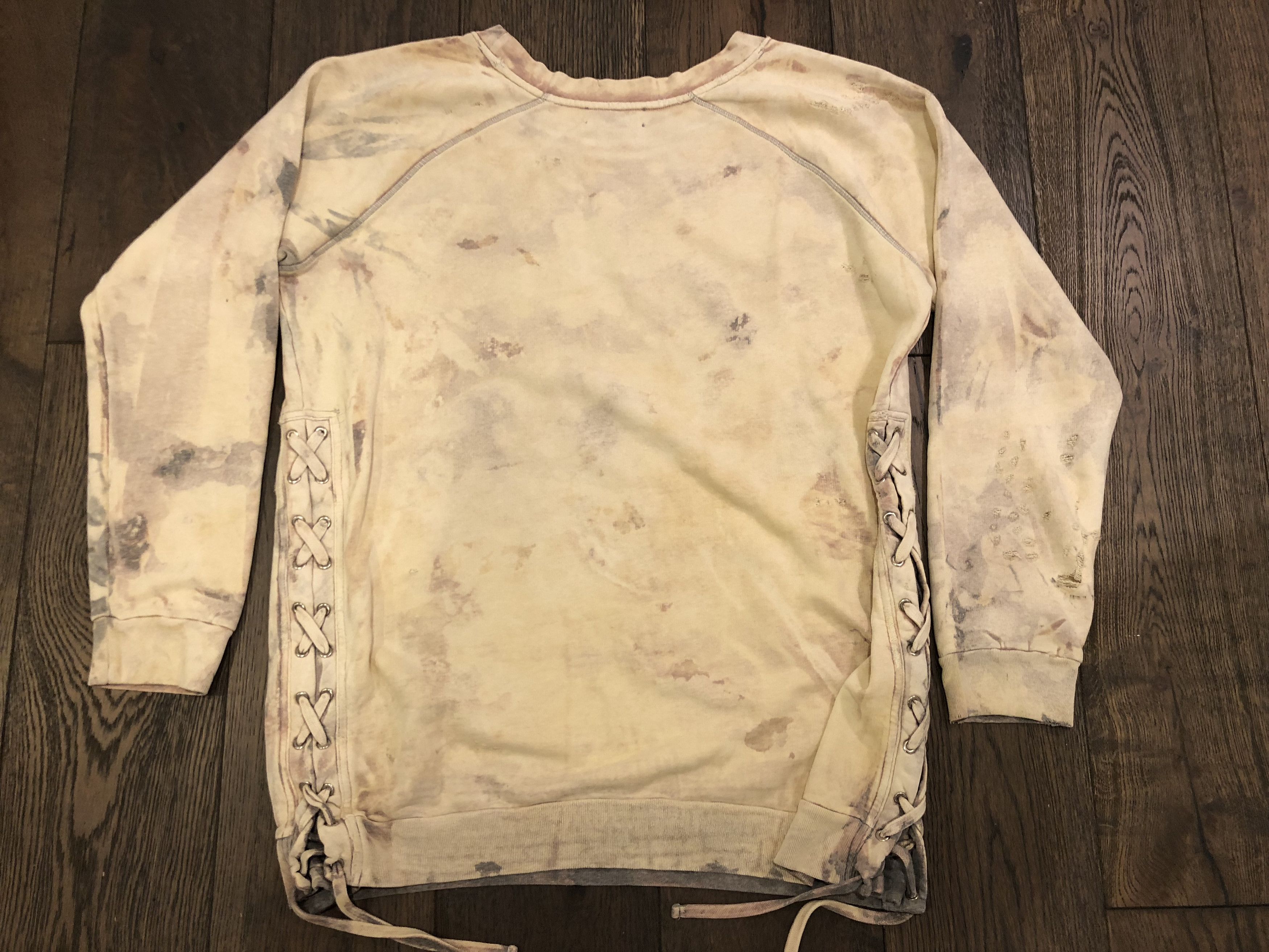 Faith Connexion Oversized Destroyed Bleached Beach Sweatshirt Size US M / EU 48-50 / 2 - 5 Thumbnail