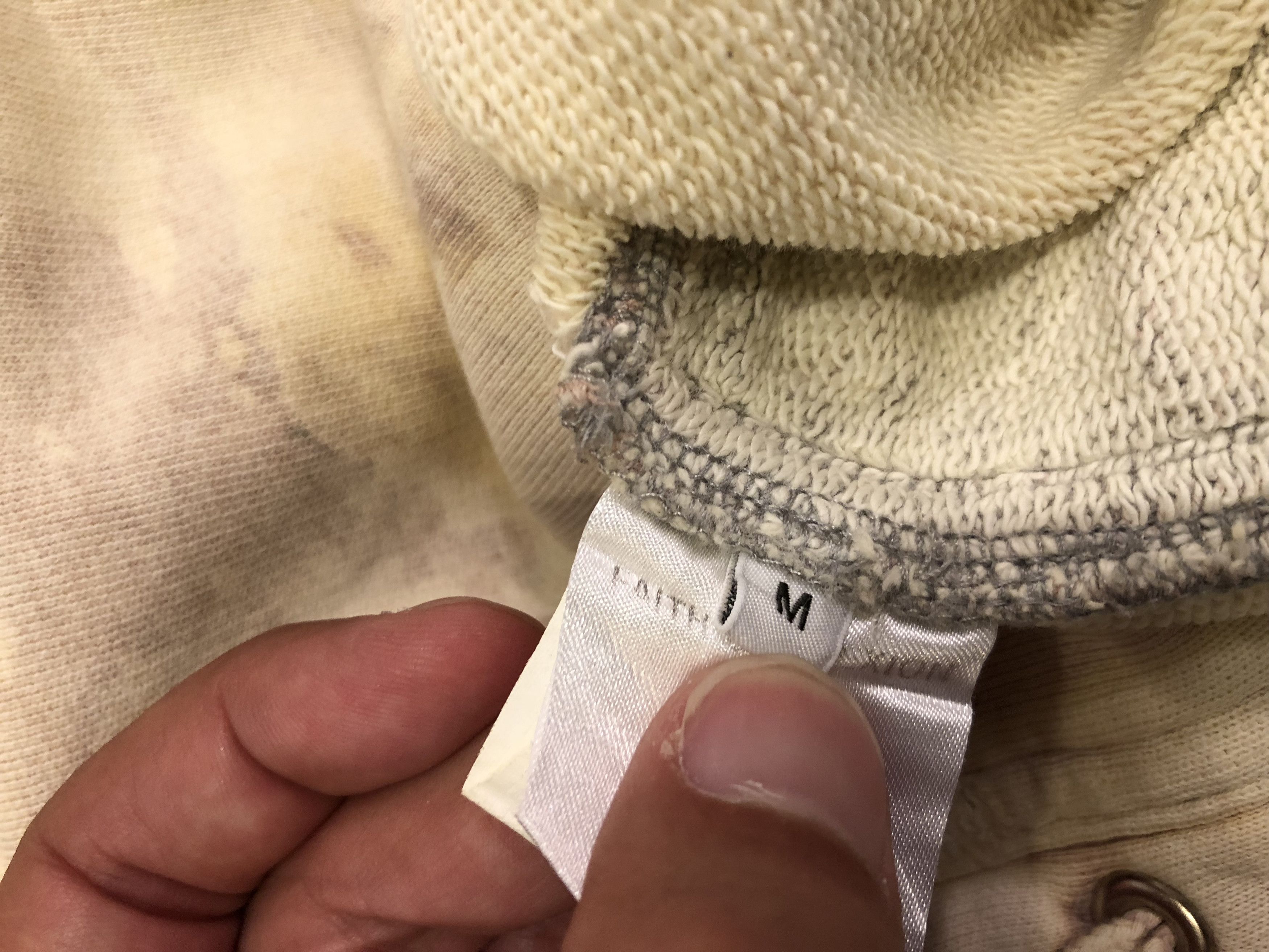 Faith Connexion Oversized Destroyed Bleached Beach Sweatshirt Size US M / EU 48-50 / 2 - 4 Thumbnail