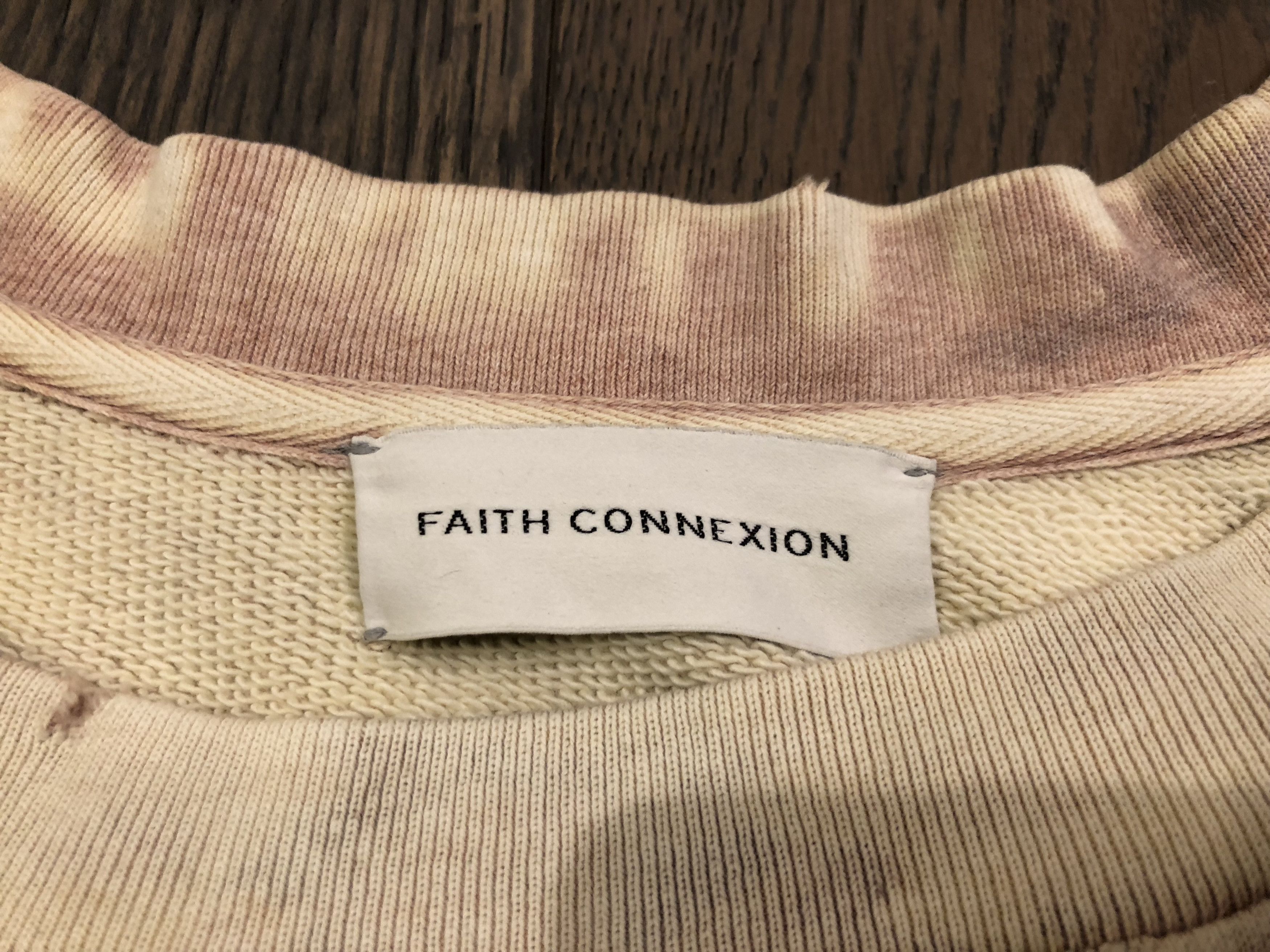Faith Connexion Oversized Destroyed Bleached Beach Sweatshirt Size US M / EU 48-50 / 2 - 3 Thumbnail