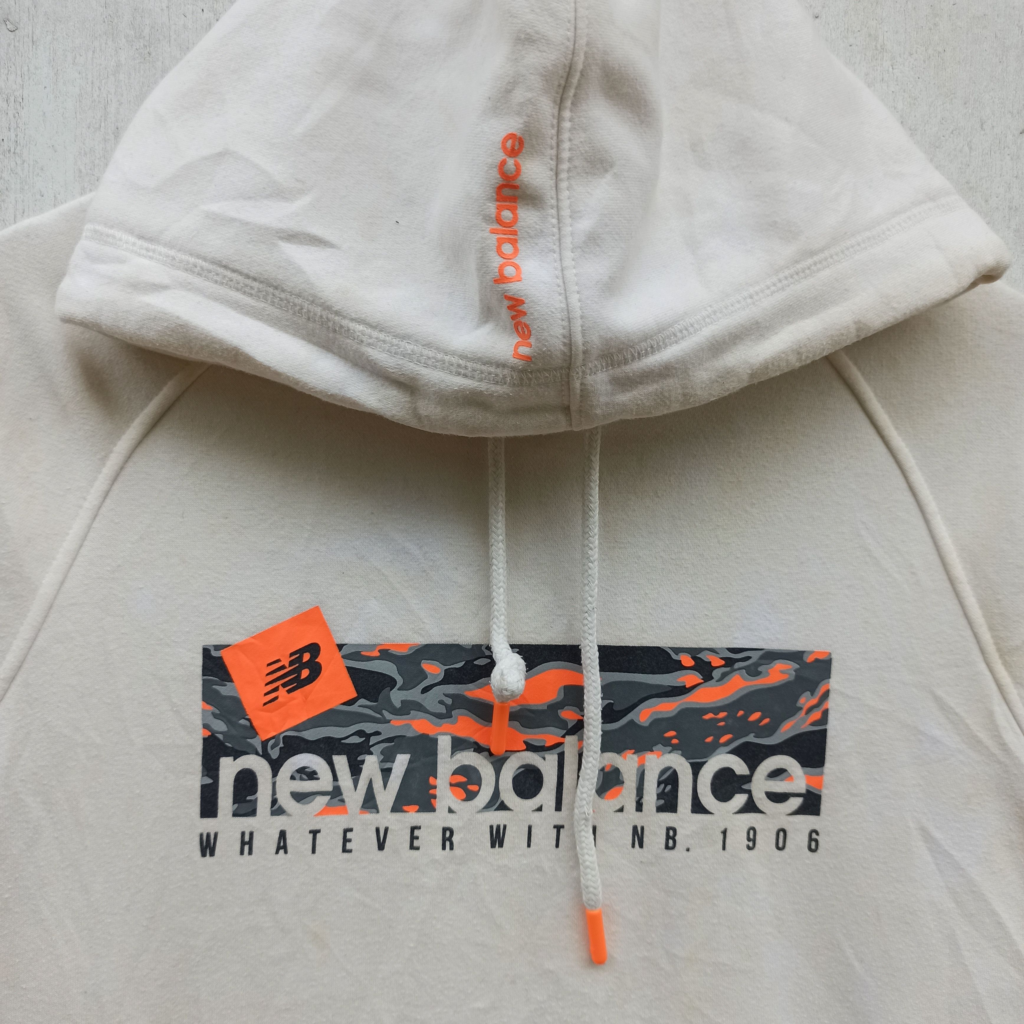 New Balance New Balance Whatever With NB. Hoodie Size US XL / EU 56 / 4 - 5 Thumbnail