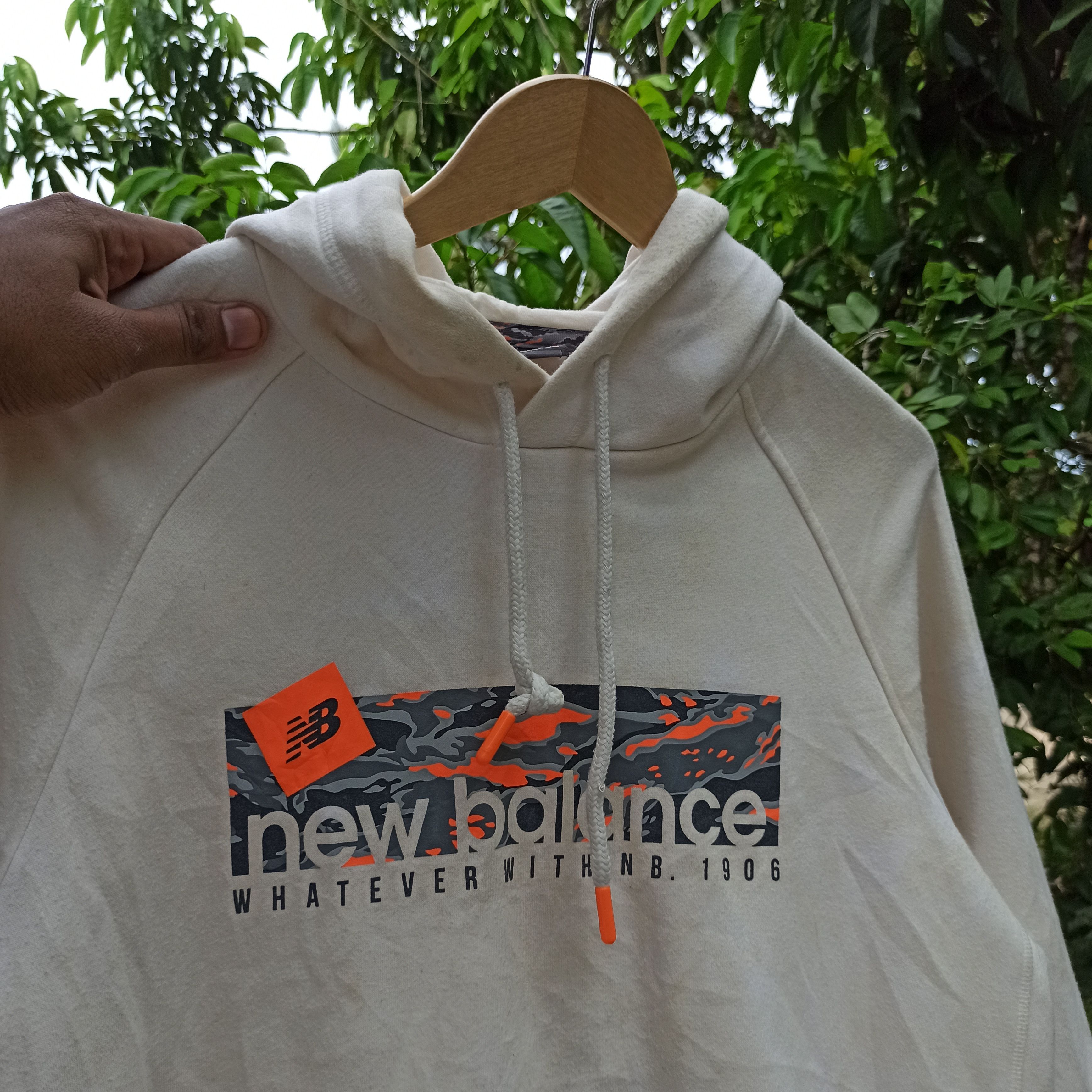 New Balance New Balance Whatever With NB. Hoodie Size US XL / EU 56 / 4 - 4 Thumbnail