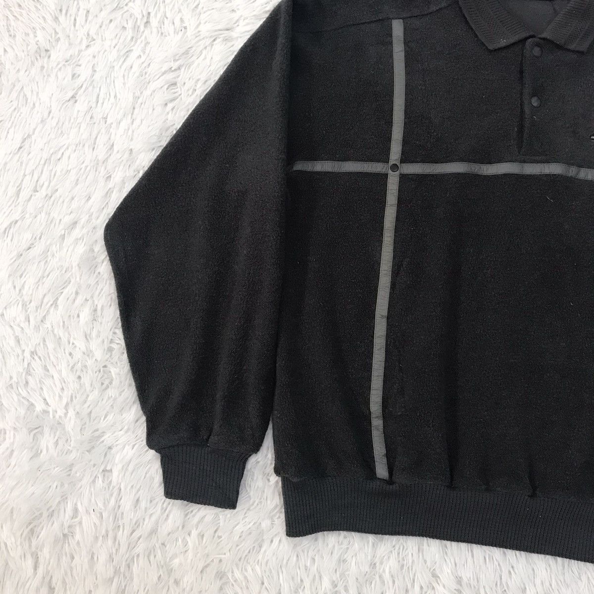Japanese Brand Zealzip Cross Tape Sweatshirt Sweater Size US M / EU 48-50 / 2 - 5 Thumbnail