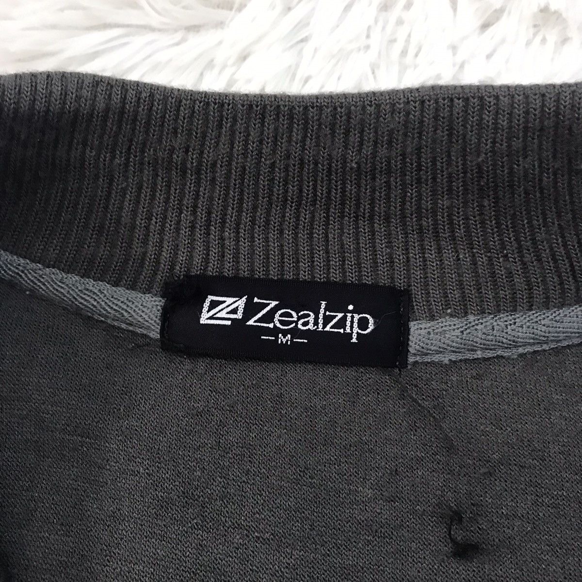 Japanese Brand Zealzip Cross Tape Sweatshirt Sweater Size US M / EU 48-50 / 2 - 15 Thumbnail