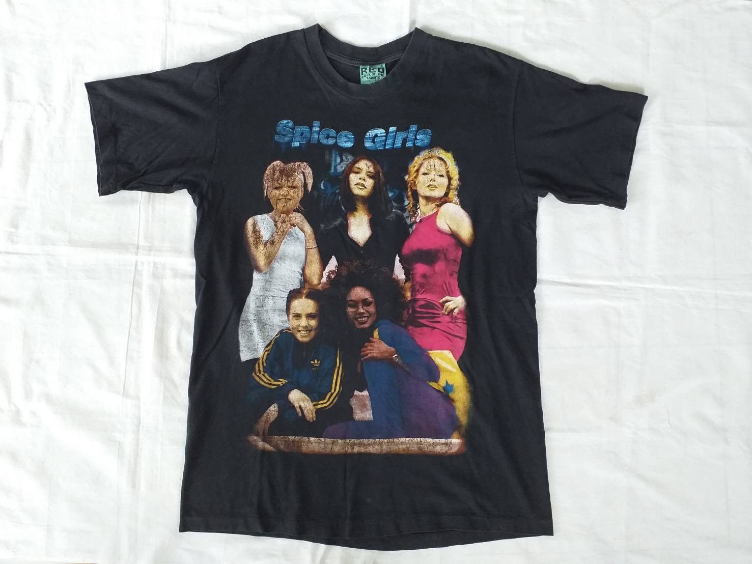 Rap Tees × Very Rare × Vintage Vintage Spice Girls Bootleg 90s T 