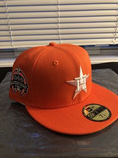 New Era Fitted Hat 7 1/4 MLB Club Houston Astros Exclusive Patch UV Grail