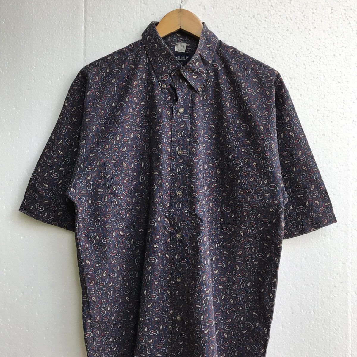 Van Heusen Van Heusen Hawaiian Design Shirt Size US M / EU 48-50 / 2 - 3 Thumbnail