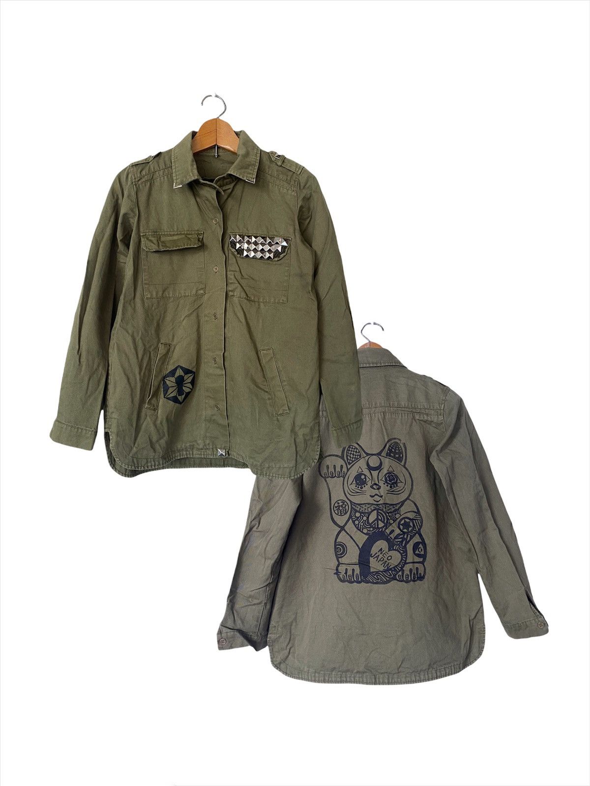 Designer × Japanese Brand Japanese Galstar Mad Punk Studded Jacket Size US M / EU 48-50 / 2 - 3 Thumbnail