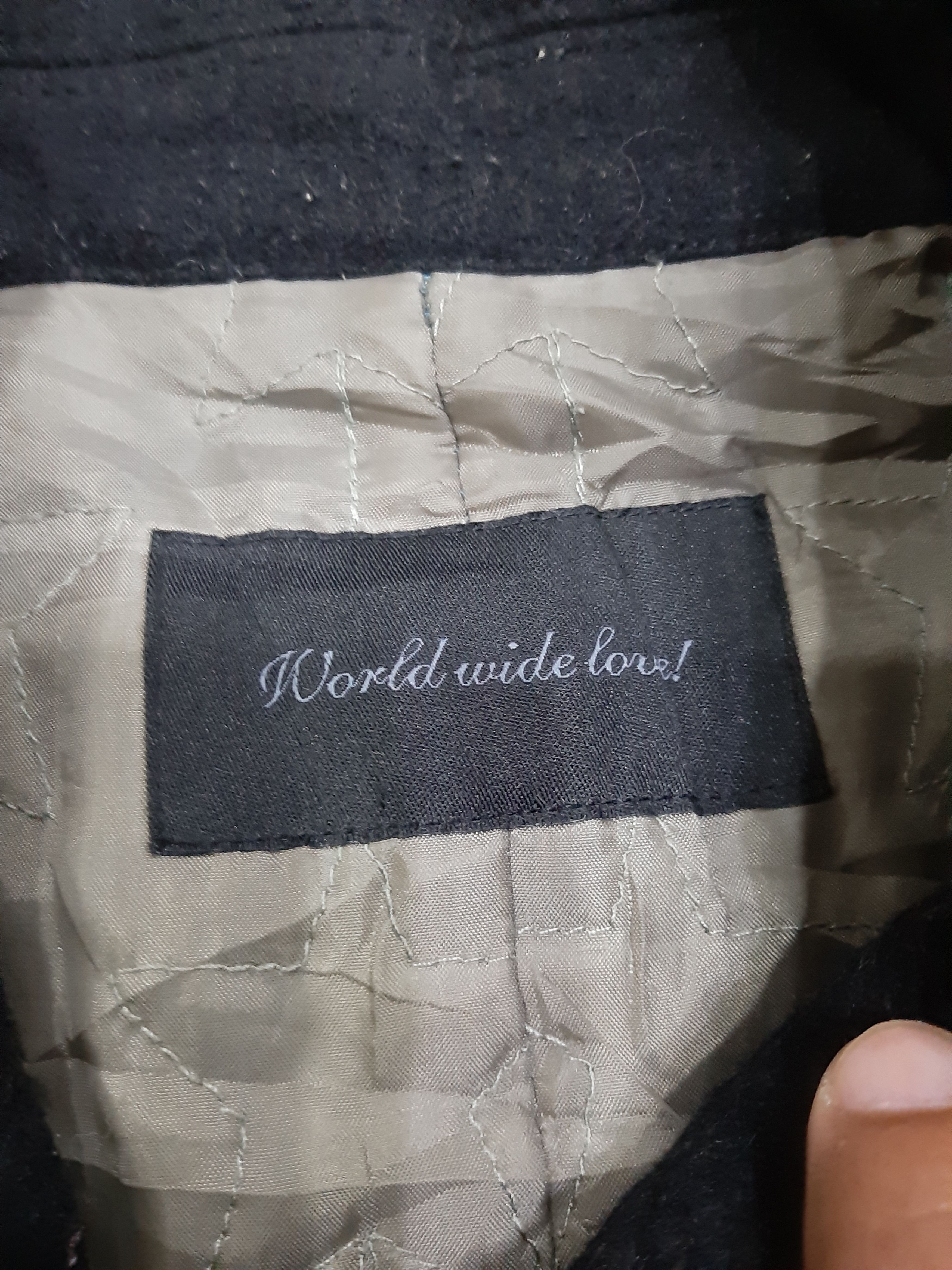 Japanese Brand × Seditionaries × Vintage Vintage Worldwide Japanese Wool Biker Jacket Size US M / EU 48-50 / 2 - 5 Thumbnail