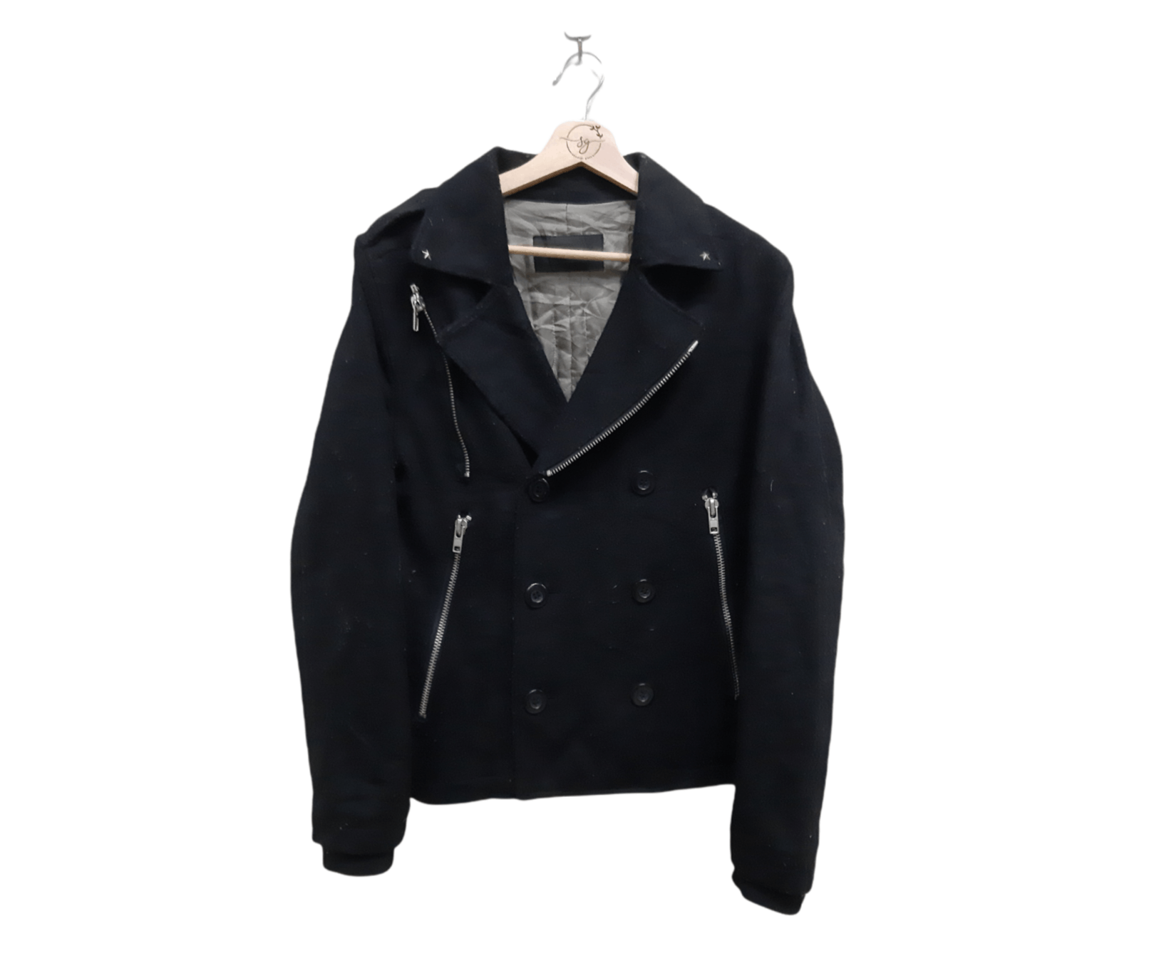 Japanese Brand × Seditionaries × Vintage Vintage Worldwide Japanese Wool Biker Jacket Size US M / EU 48-50 / 2 - 1 Thumbnail