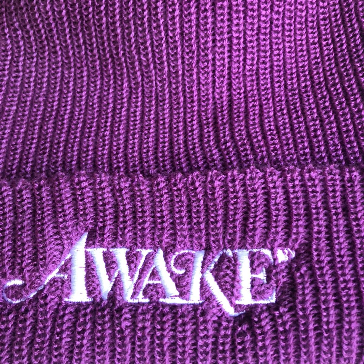 Awake NY NEW Awake NY Beanie PURPLE Size ONE SIZE - 3 Thumbnail