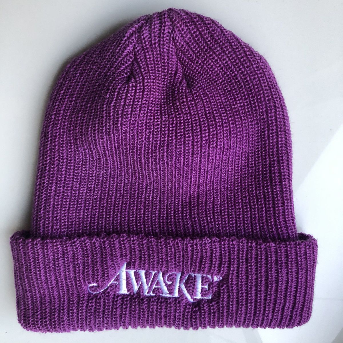 Awake NY NEW Awake NY Beanie PURPLE Size ONE SIZE - 2 Thumbnail