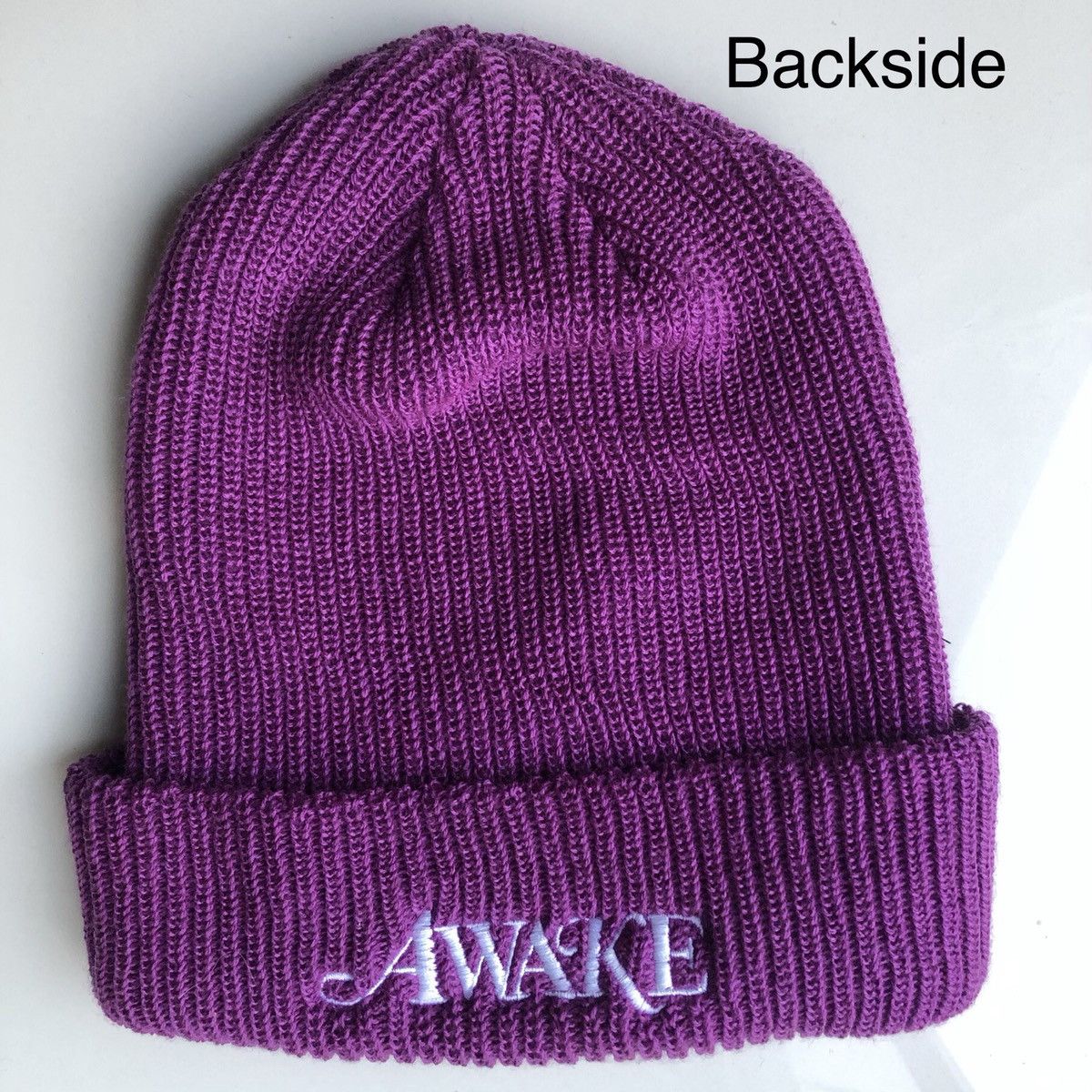 Awake NY NEW Awake NY Beanie PURPLE Size ONE SIZE - 4 Thumbnail