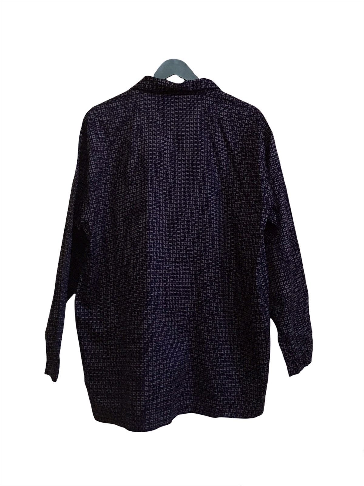 Designer × Givenchy Givenchy Single Pocket Overprint Button Up Collar Shirt Size US L / EU 52-54 / 3 - 10 Thumbnail