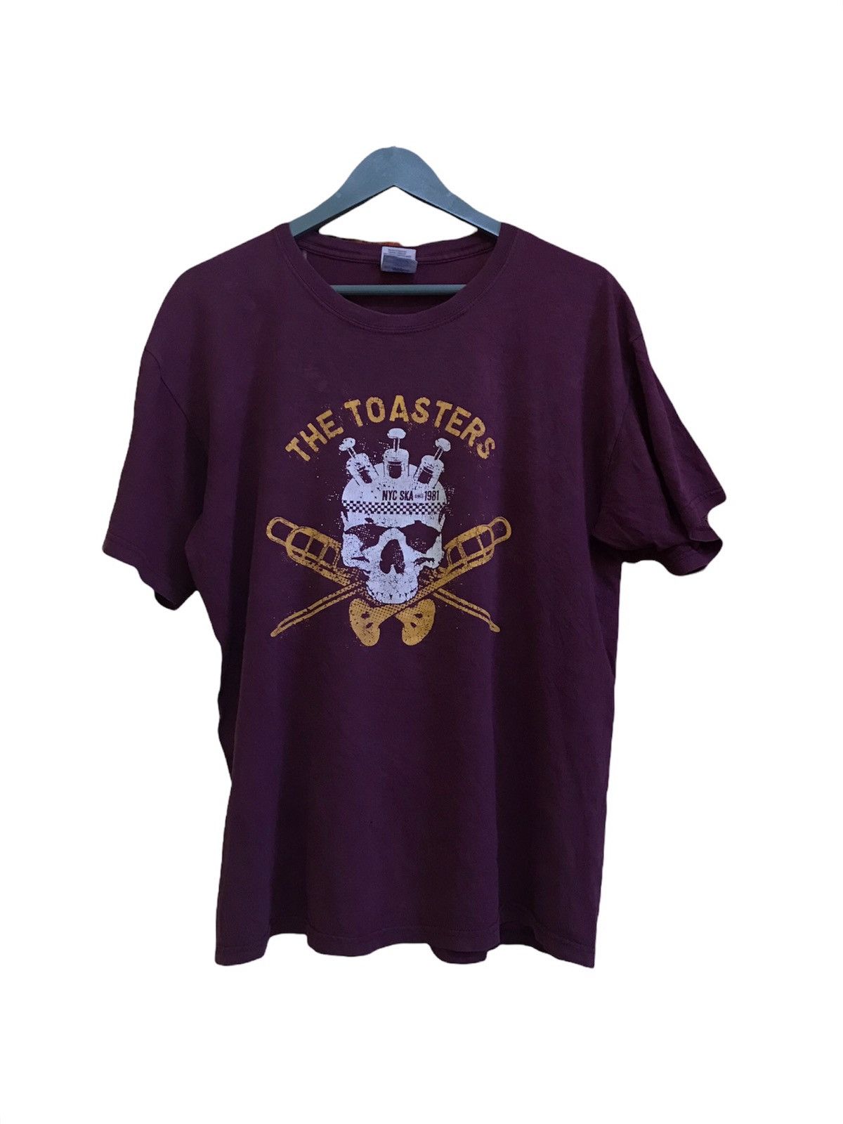 Vintage Vintage The Toasters NYC SKA Since 1981 Tee Grailed