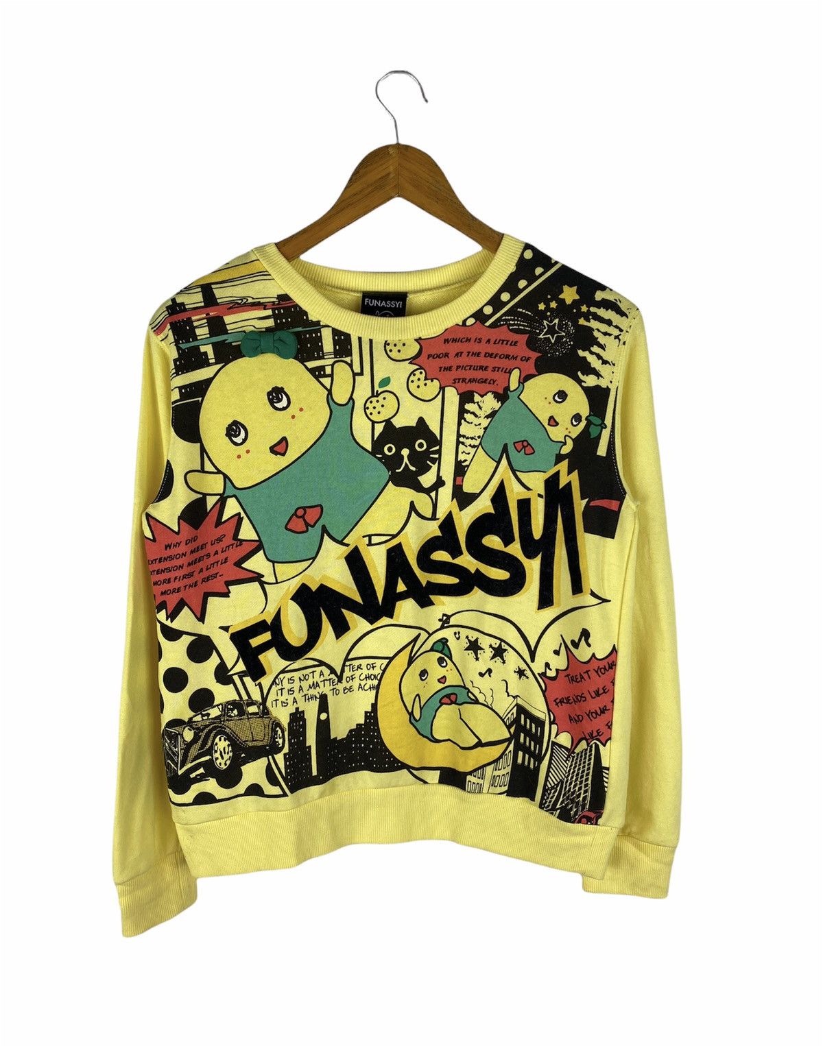Anime 🔥SALE🔥FUNASSYI JAPANESE CARTOON SWEATSHIRT Size US S / EU 44-46 / 1 - 1 Thumbnail