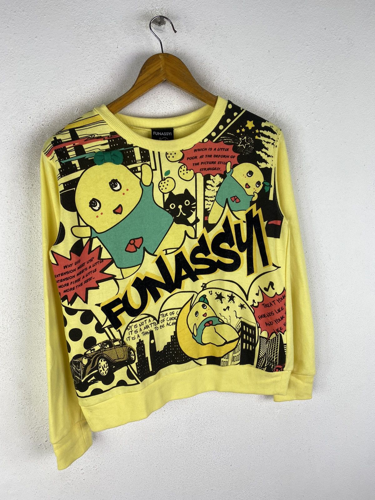 Anime 🔥SALE🔥FUNASSYI JAPANESE CARTOON SWEATSHIRT Size US S / EU 44-46 / 1 - 3 Thumbnail